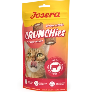 JOSERA Crunchies - Hovězí (pamlsek pro kočky) 60g