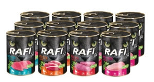 DOLINA NOTECI RAFI Cat Adult Mix příchutě 12x400g