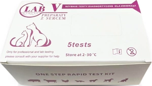 Lab-V Rychlý test na virus získaného imunodeficitu koček FIV