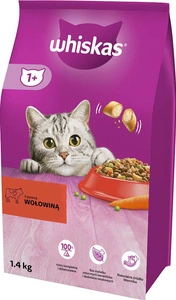 Whiskas Adult hovězí 1,4 kg