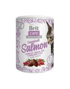 BRIT CARE Cat Snack Superfruits Salmon 100 g