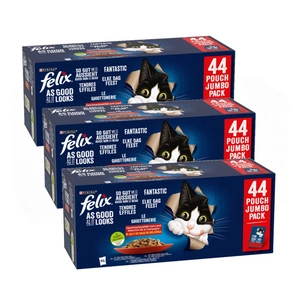 Felix Fantastic MIX příchutě v želé: 132x85g