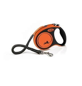 FLEXI XTREME oranžové vodítko L 5m do 65kg - pásek