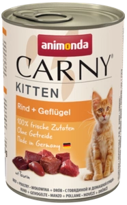 ANIMONDA Cat Carny Kitten chuť: hovězí, drůbeží 400g
