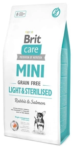 BRIT CARE Mini Grain-Free Light&amp;Sterilised 2 kg