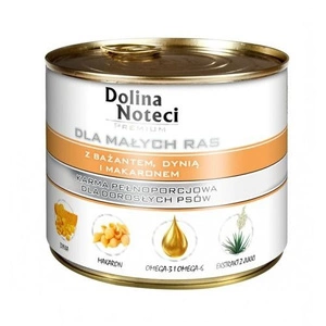Dolina Noteci PREMIUM pro psy malých plemen s bažantem, dýní a nudlemi 12x185 g SLEVA 2%