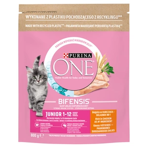 Purina One Junior Kuřecí krmivo pro koťata 800g