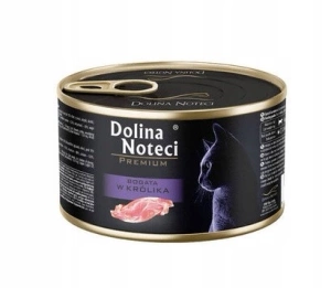 DOLINA NOTECI Premium pro kočky s vysokým obsahem králíka 185g