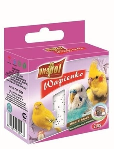 VITAPOL vápník pro ptáky se skořápkami 2ks.