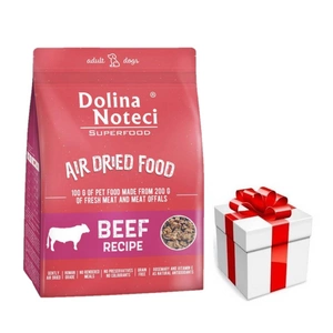 DOLINA NOTECI Superfood Beef dish - sušené krmivo pro psy 5kg + překvapení pro vašeho psa ZDARMA