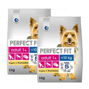 PERFECT FIT (Adult 1+) 2x6kg suché krmivo bohaté na kuřecí maso pro psy malých plemen