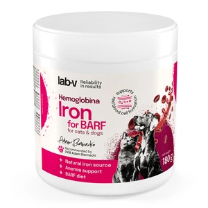 Lab-v Hemoglobin – Přírodní hemové železo pro BARF směsi a domácí diety 180g