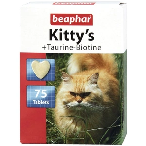 KITTY'S + TAURINE-BIOTINE 75TAB – vitamínové tablety pro kočky
