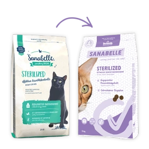 SANABELLE Sterilized pro kastrované kočky 8 kg