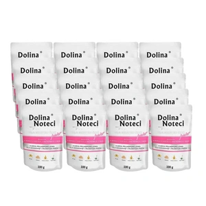 Dolina Noteci PREMIUM pro malá plemena JUNIOR s krůtím srdcem a husími játry kapsička 20x100g