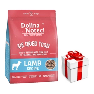 DOLINA NOTECI Superfood sušené jehněčí pokrmy pro psy 5kg + překvapení pro vašeho psa ZDARMA