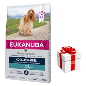 EUKANUBA Adult Cocker Spaniel 7,5kg + Překvapení pro psa