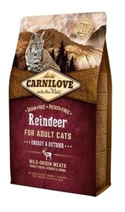CARNILOVE Cat Reindeer Energy &amp; Outdoor 6 kg