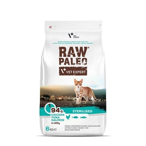 VetExpert Raw Paleo Sterilised Chicken&Tuna&Salmon 6 kg