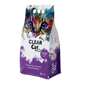 Clear Cat Blanco Lawenda bentonitová drť 5l