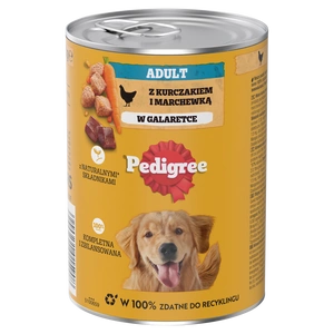 Pedigree s kuřecím masem a mrkví v želé 400 g