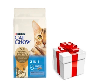 PURINA Cat Chow Special Care 3v1 – 15 kg + překvapení pro kočku