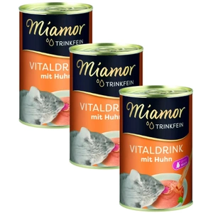Miamor VitalDrink s kuřecím masem 3x135ml