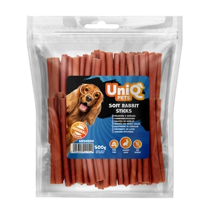 UNIQ PETS pochoutky pro psy 500g tyčinky pro králíky