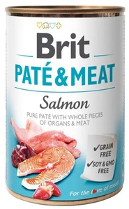 BRIT PATE &amp; MEAT SALMON 800 g