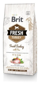 Brit Fresh Krůta a hrášek Adult Fit &amp; Slim 12 kg
