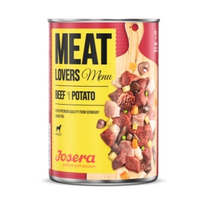 JOSERA Meatlovers Menu Hovězí maso s brambory 800g