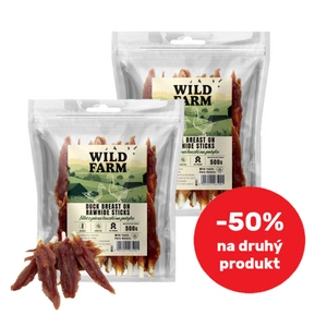 WILD FARM filet z kachních prsou na špejli 2x500g pamlsek pro psy