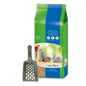 JRS Cat's Best Universal 40 l + Clear Cat Lopatka na stelivo