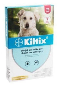 Kiltix Antiparazitní obojek 70 cm