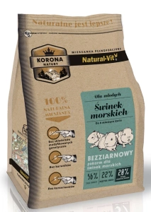 KORONA NATURY Natural-Vit krmivo pro morčata junior 750g