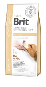 Brit gf veterinární výživa pro psy Hepatic 12 kg