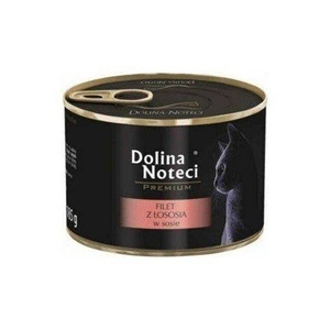 DOLINA NOTECI Premium pro kočky filet z lososa v omáčce 185g