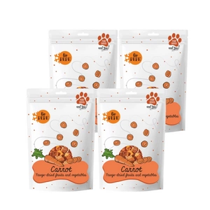 PAKA ZWIERZAKA - Lio PEPE Carrot (mrkev) 4x25g