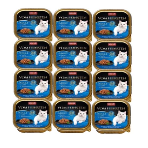 ANIMONDA Cat Vom Feinsten Adult NoGrain Losos v bylinkové omáčce 12x100g