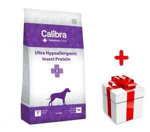 Calibra Veterinary Diets Dog Ultra Hypoallergenic Insect Protein 12kg + PŘEKVAPENÍ ZDARMA !!!