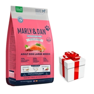 Marly & Dan Adult Dog Large Breed Fresh Salmon Holistic & Hypoallergenic 4 kg suché krmivo + překvapení pro psa ZDARMA