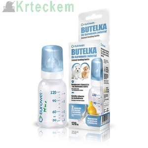 EUROWET Láhev na krmivo pro domácí zvířata 120 ml