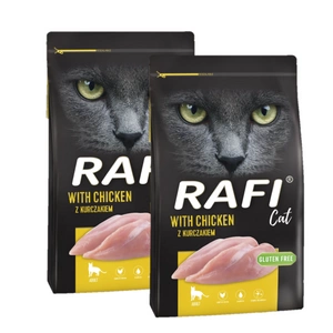 DOLINA NOTECI Rafi Cat suché krmivo pro kočky s kuřecím masem 2x7kg