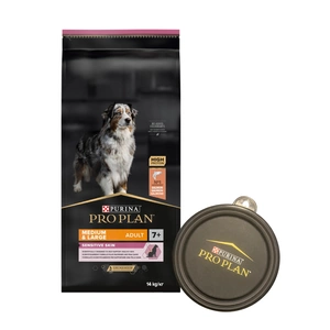 Purina Pro Plan Medium & Large 7+ Sensitive Optiderma 14kg+ miska ZDARMA!!