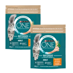 Purina One Cat Adult Kuřecí krmivo 2x800g