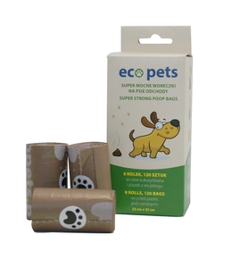 Ekologické pytlíky na hovínka Eco Pets 120 ks ( 8x15 ks )