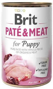 BRIT PATE &amp; MEAT PUPPY 400 g