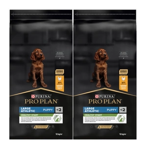 Purina Pro Plan Large Puppy Athletic Optistart 2x12kg