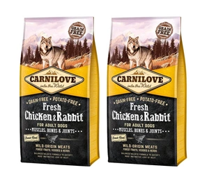 Carnilove Fresh Kuře Králík Adult 2x12kg