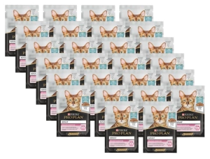 PRO PLAN Jemné krmivo pro kočky s mořskými rybami 26x85g